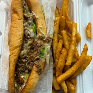 Philly Cheese Steak Subs Large