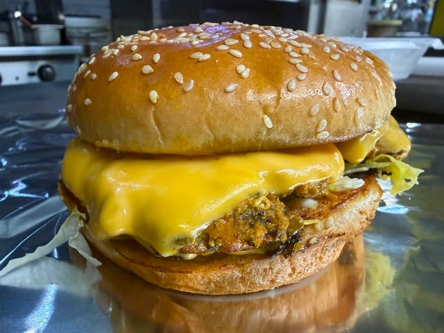 Grilled Chicken Burger.