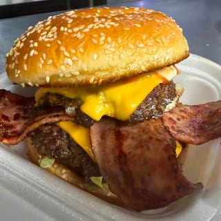 Double Bacon Cheese Burger
