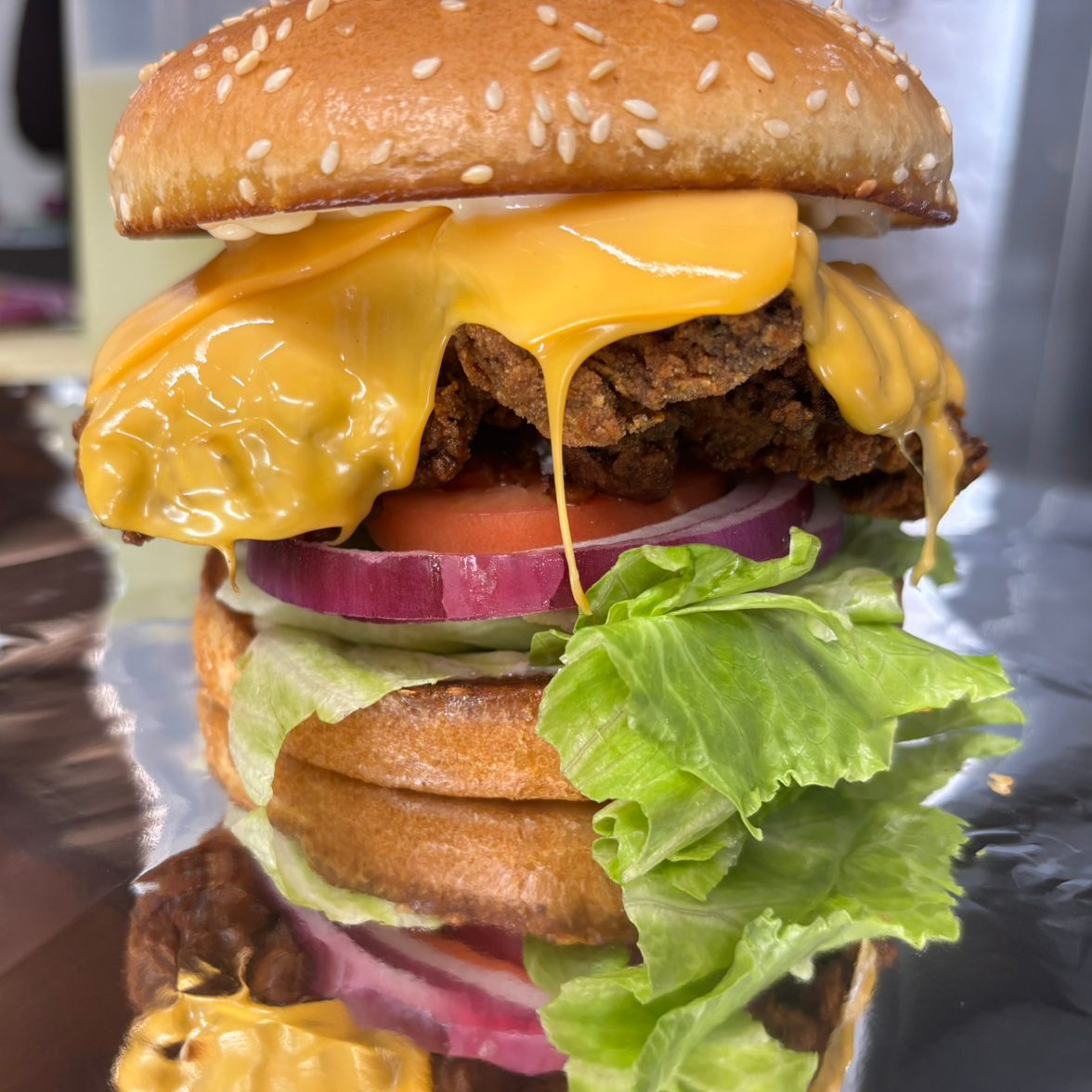 Grilled Chicken Burger.