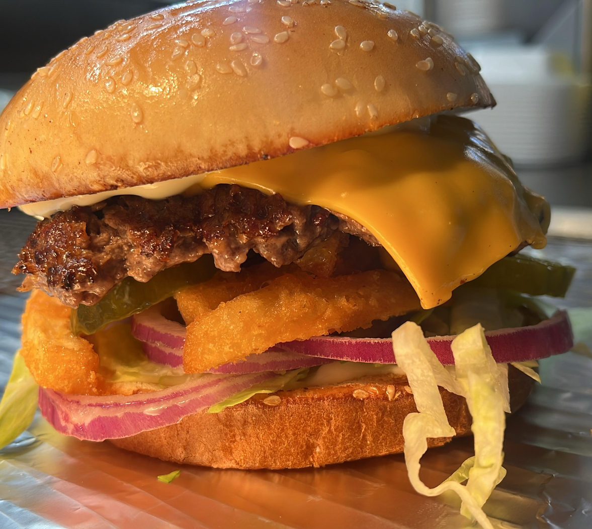 Cheese Burger.