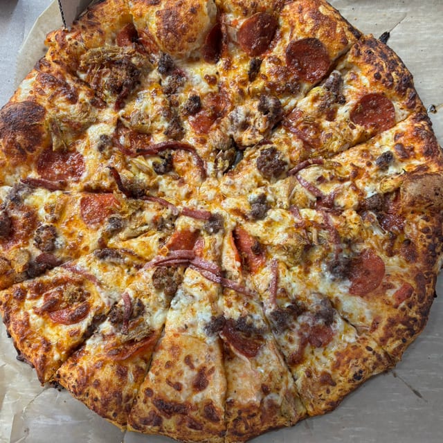 Meat Lovers Pizza.