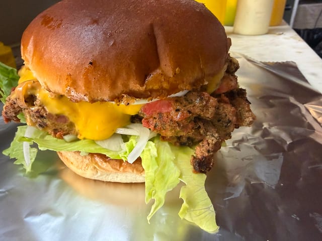 Grilled Chicken Burger.