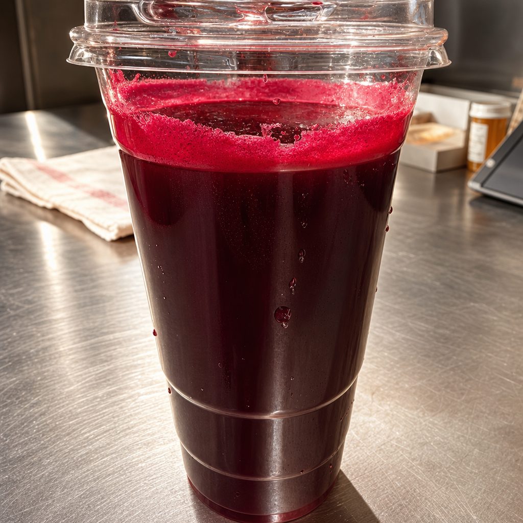 Beets Orange Apple Juice.