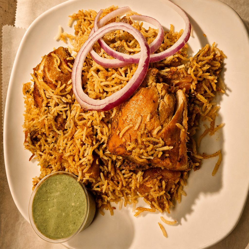 Chicken Biryani.
