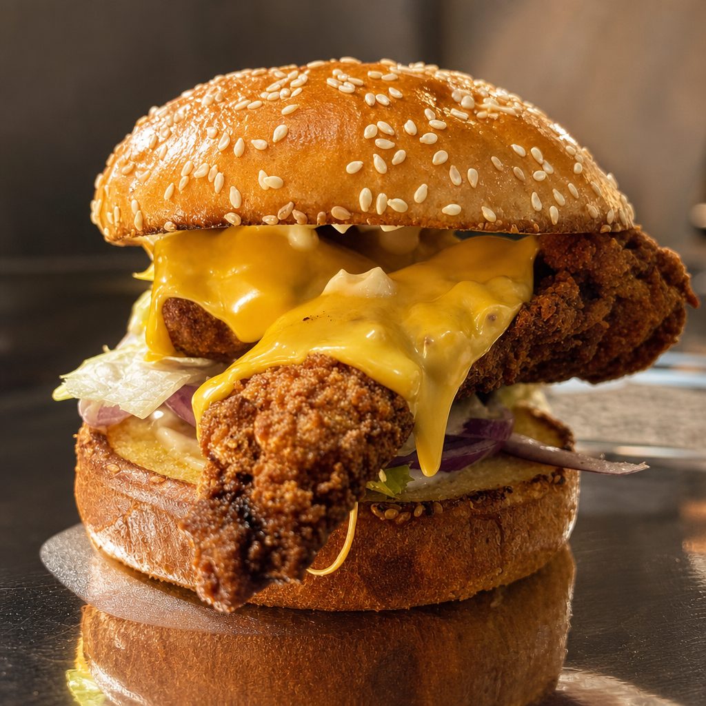 Whiting Fish Burger.