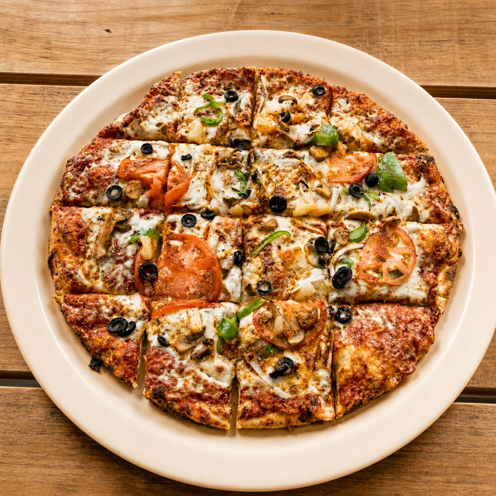 Vegetarian Pizza.