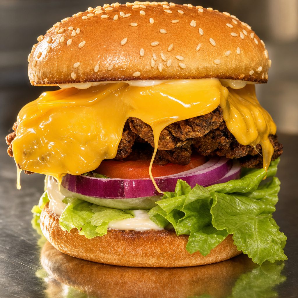 Grilled Chicken Burger.