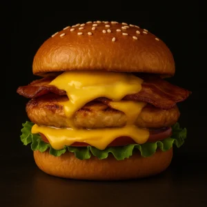 EGG Cheese with Turkey Bacon