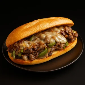 Small 8 Inch Philly Cheesesteak