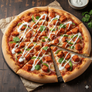 Tandoori Chicken Pizza