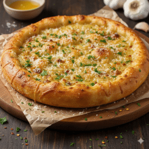 Garlic Bread Pizza