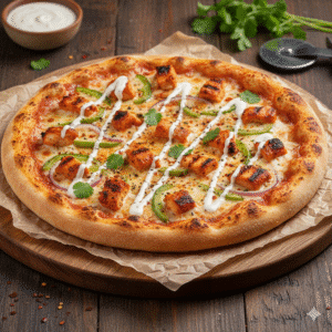 Spicy Grilled Chicken Pizza